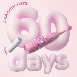 Squishmallows AUGGIE Ordo Sonic Batteri Elektrisk tandborste fr barn