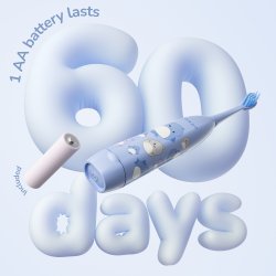 Squishmallows SAMIR Ordo Sonic Batteri El-tandbrste til Brn