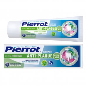 Herbal Tandpasta Pierrot AntiPlaque Mint Fluor