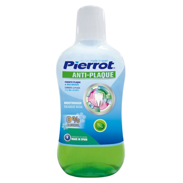 Pierrot Munnvann Anti-Plaque Uten Alkohol