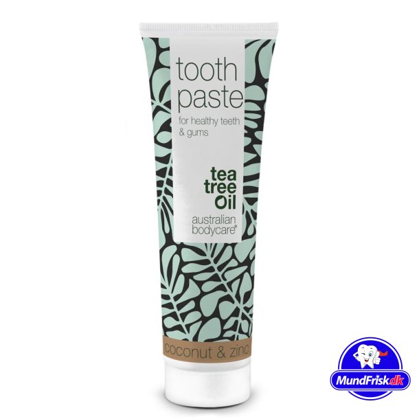Tea Tree Oil Tandpasta Australian Bodycare Coconut &amp; Zink 75 ml.