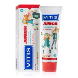 Vitis Barntandkrm Junior Gel Tutti Frutti Xylitol