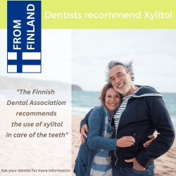 Xylitol sugtabletter XYLIFY Happy Teeth Mints Apple 245 st.