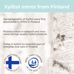 Xylitol sugtabletter XYLIFY Happy Teeth Mints Peppermint 245 st.
