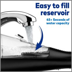 Waterpik Brbar Mundskyller Black Cordless Plus NY Model