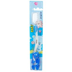 Dealo Baby B�rnetandb�rste med Bamsegreb &amp; Beskyttelsesh�tte