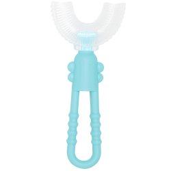 Barnetannbrste U-formet Silikonbrste 2-4 r Grooves