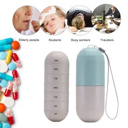 Pillbox Skyddsrr Pillerfodral 7 dagar