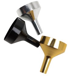 Minitrakt i aluminium - for fylling av sm flasker