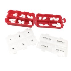 Pilleboks Sammenleggbar Pilleboks 10 rom