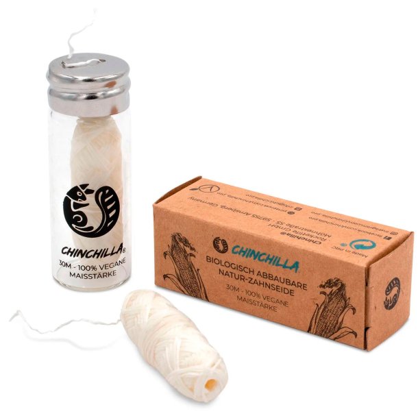 Tandtrd uden PFAS Chinchilla Glasdispenser 30 mtr.