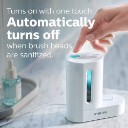 Philips UV-sanitizer Sterilisering af Sonicare Brstehoveder