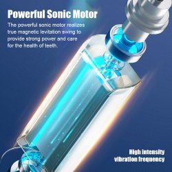 U-vormige elektrische tandenborstel voor kinderen - -. Smart