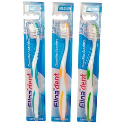 Knslig tandborste Elina CleanPlus Medium