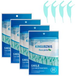 Tandtrdsbjler uden PFAS Kingubznis 50 stk. Floss Picks