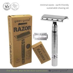 Barberskraber Green Goose Classic Shaving Set