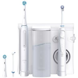 Oral-B iO Series 4 tandborste + Munskljar Oxyjet Center