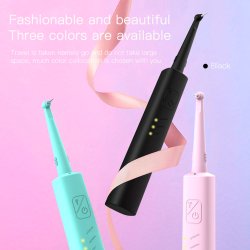 Elektrischer Zahnreiniger mit LED - NEUES MODELL - Entfernen Sie Plaque und Zahnstein zu Hause