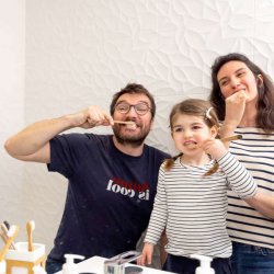 Naturlig tandkrm Pimpant Mint Pumpflaska + 4 pfyllningar