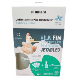 Naturlig Tandpasta Pimpant Whitening Pumpeflaske + 4 Refills