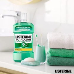 Listerine 600 ml. Munnvann Total Care Gum Protect