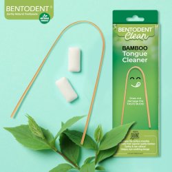 Bambus Tungerens Bentodent Tungeskraper