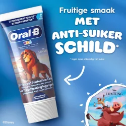 ORAL-B Kids Fluor B�rnetandpasta L�vernes Konge 60 ml.