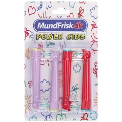 Power Kids Brstehoveder Til brn Oral-B Kompatible RD/PINK