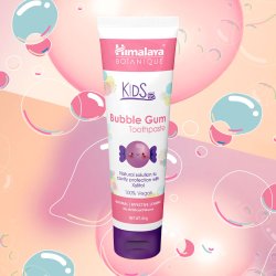 Naturlig Brnetandpasta HIMALAYA Kids Bubble Gum 80 g