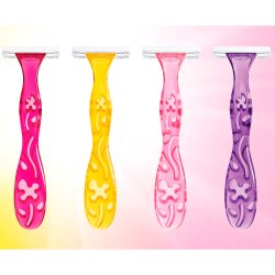 BIC Miss Soleil Engangsskrabere Color Collection 4 stk.