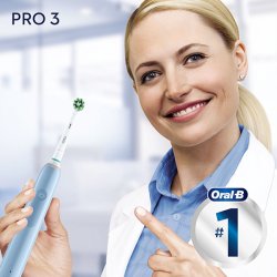 Oral-B Pro 3 3770 Elektrisk tandborste Sensitive + Extra borsthuvud
