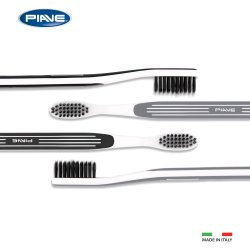 Whitening Charcoal Tandborste Piave Experience Active Carbon