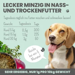 Noms+ Dental Mix – Zahnpflegepulver f�r Hunde gegen Plaque, Zahnstein und Mundgeruch (150g)