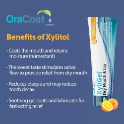 OraCoat XyliGel Relief av muntorrhet med Xylitol 50 ml.