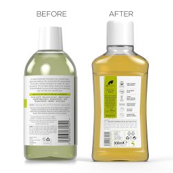 kologisk Mundskyl DR. ORGANIC Tea Tree Aloe Vera 500 ml