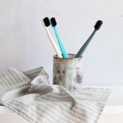 Grin Tandborstar Kolinfunderade Biologiskt nedbrytbara 2 st.