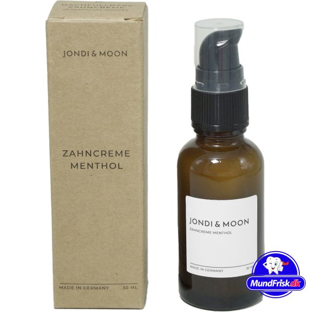 Naturlig vxttandkrm Jondi &amp; Moon Kruter Pumbe flaska 50 ml.
