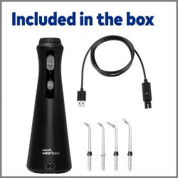 Waterpik Brbar Mundskyller Black Cordless Plus NY Model