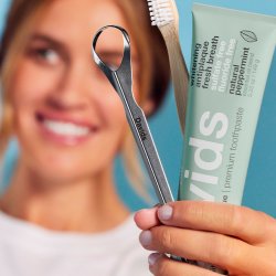 Naturlig Whitening tandkrm DAVIDS Premium Fresh Breath 149g