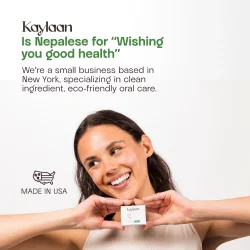 Dentifrice en pastilles � l'hydroxyapatite KAYLAAN Neem &amp; Xylitol (90 pcs)
