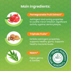 Ekologisk Xylitol tandkrm HIMALAYA Botanique Complete Care Mint 75 ml