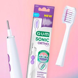 GUM Sonic Ortho Batterij Elektrische Tandenborstel