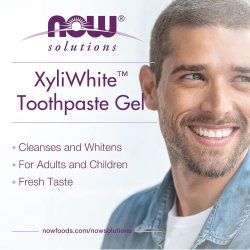 Xylitol Whitening Tandpasta Gel XYLIWHITE Charcoal Refresh 181g