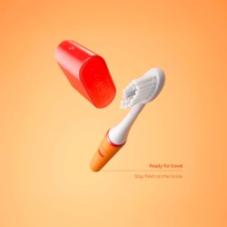 ORDO Sonic Edge Genopladelig El-tandbrste Peach Sunrise