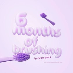 Brstehoder til Ordo Sonic Batteri El-tannbrster for barn 2 stk. Squishmallows Daxxon