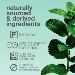 Davids Hydroxyapatite Tandkrm Natural Enamel Health Mild Mint 113g