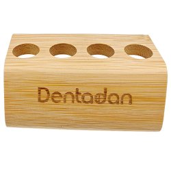 Holder Til 4 stk. Brstehoder DENTADAN Bambus