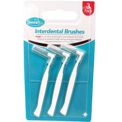 Spaltebrster 3-pk. DentaGlo interdentalbrste