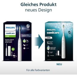 PHILIPS Sonicare 5300 Oppladbar El-Tannb�rste + Ekstra B�rstehoder
