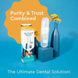 RADIUS Organic Canine Oral Care Kit � �kologisk tandplejes�t til hunde